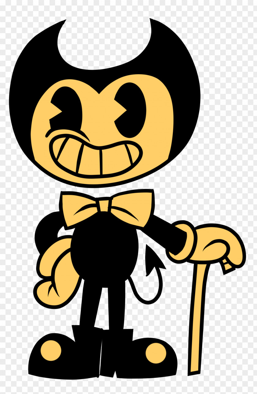 Yellow Poster Bendy And The Ink Machine YouTube Hello Neighbor Drawing Video Game PNG