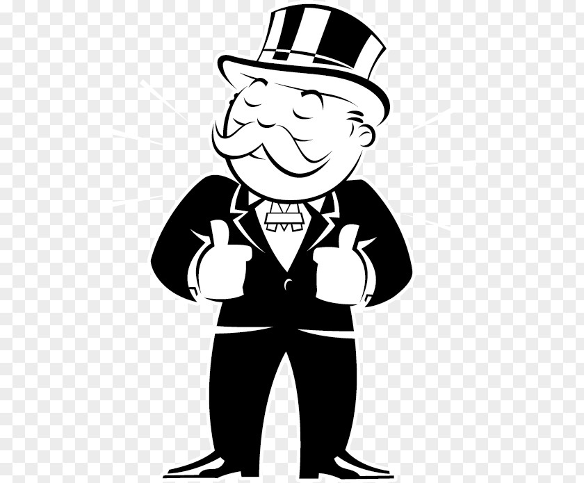 McDonald's Monopoly Rich Uncle Pennybags Game PNG