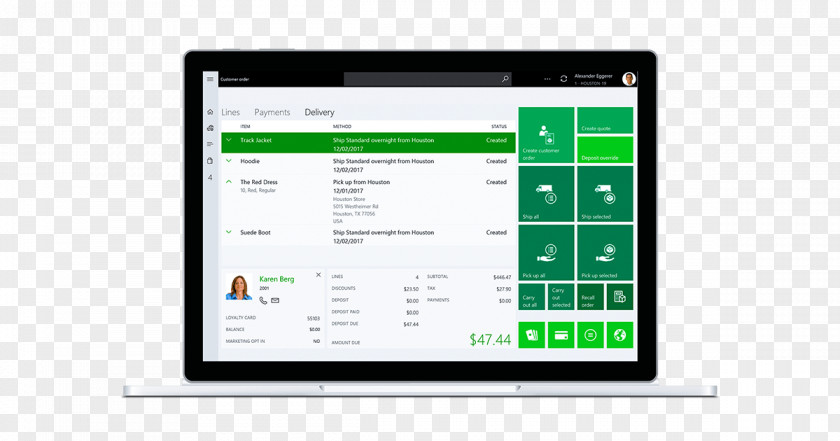 Microsoft Dynamics 365 Point Of Sale Retail Sales PNG