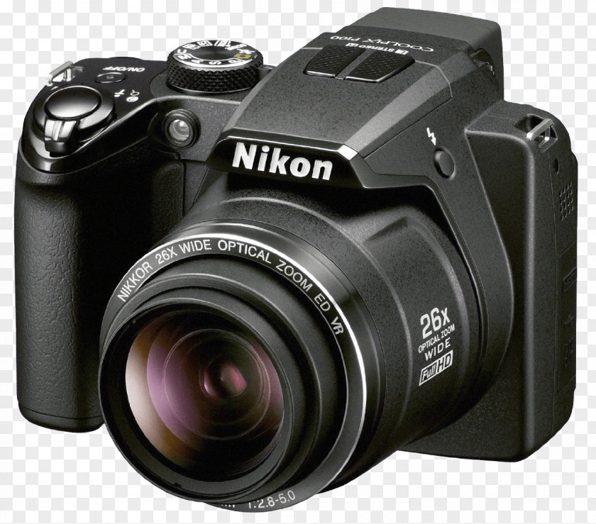 Photo Camera Image Nikon Coolpix P90 P510 P80 PNG