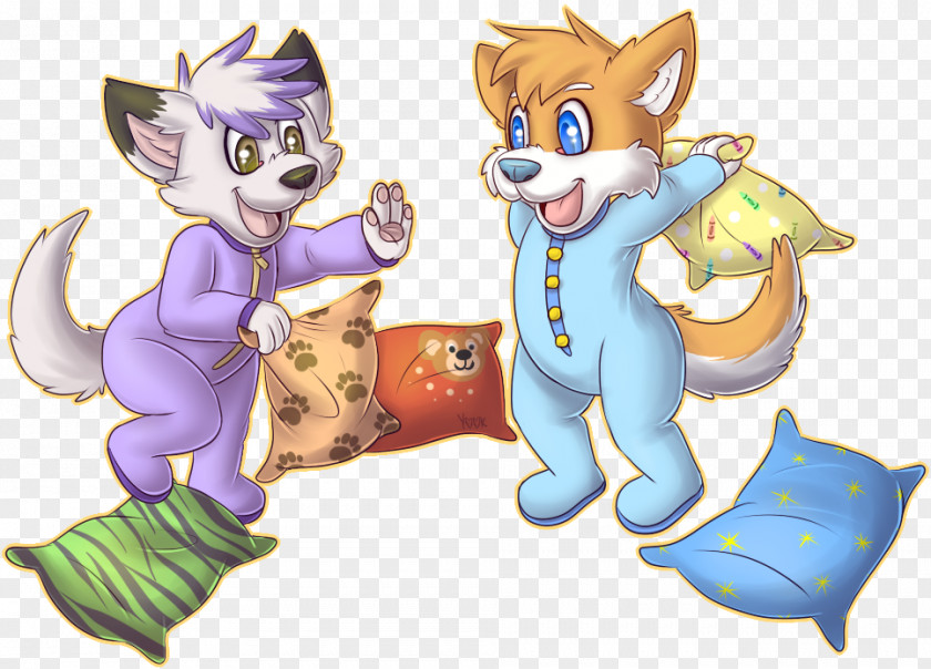 Pillow Fight Cat Canidae Paw Crobat PNG