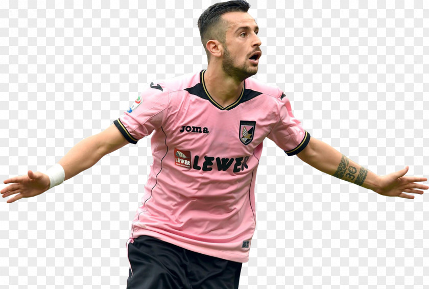 U.S. Città Di Palermo 2017-18 Serie B A Macedonia National Football Team Player PNG