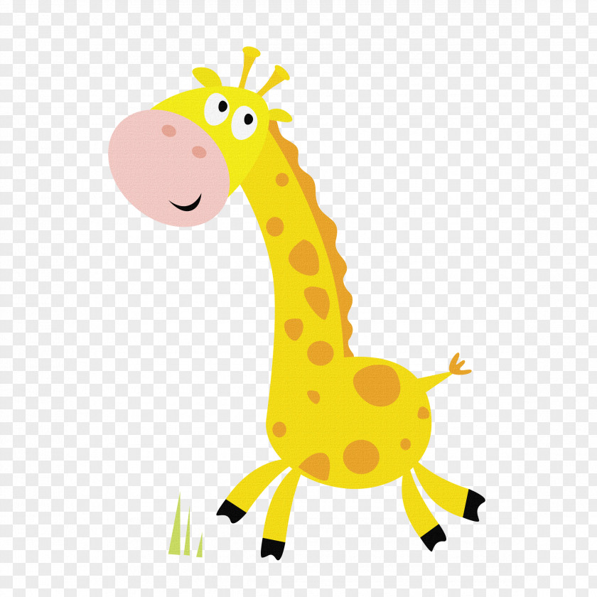 Giraffe Cartoon Royalty-free Illustration PNG