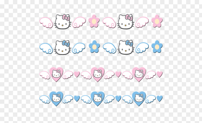 Hello Kitty Line Point Clip Art Pink M PNG
