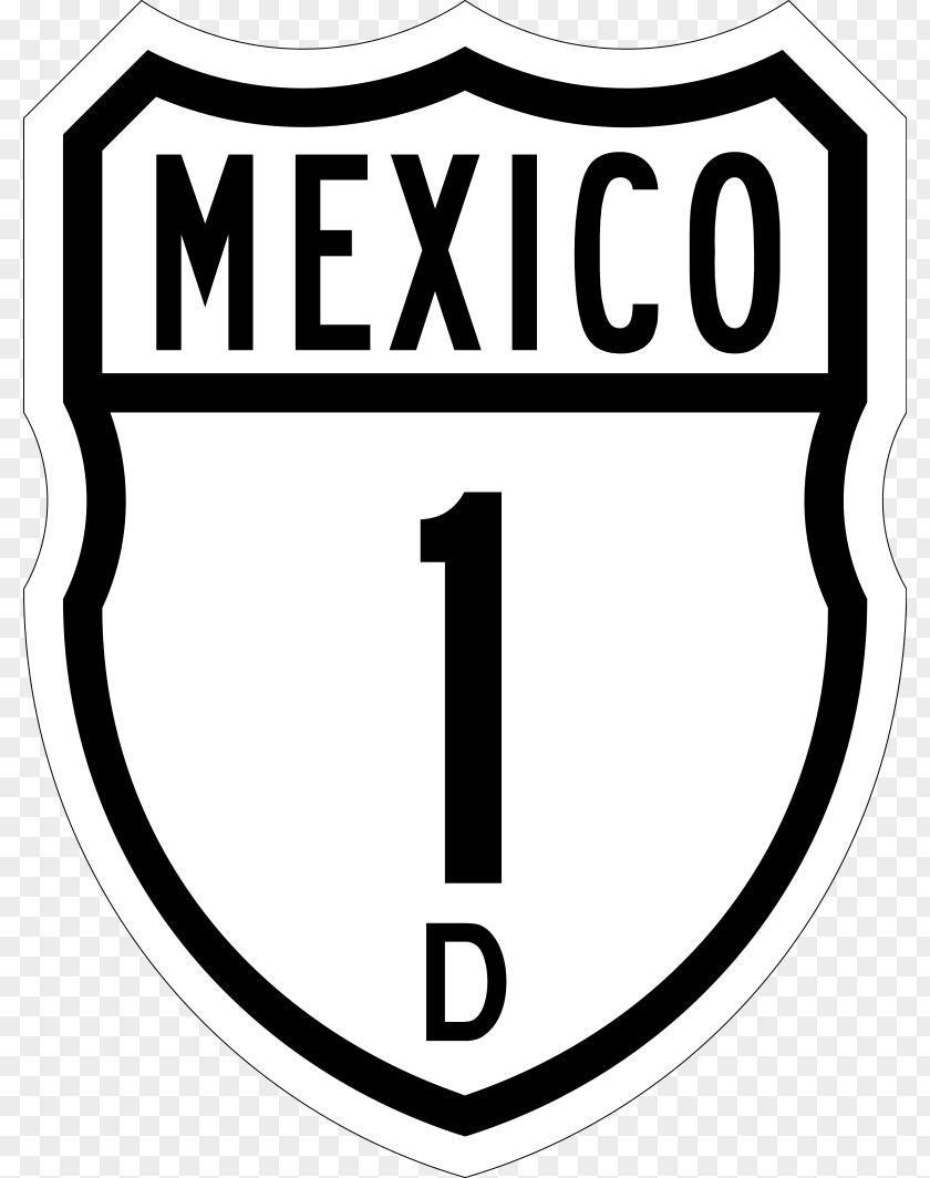 Mexican Federal Highway 1D Clip Art Brand Logo Product PNG