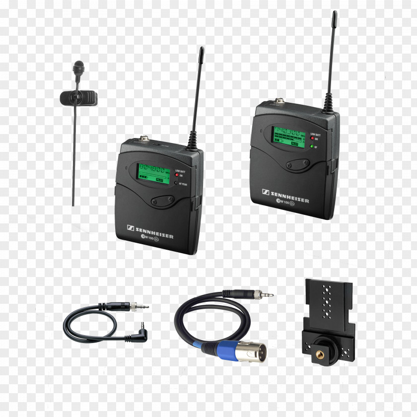 Microphone Wireless Lavalier Sennheiser PNG