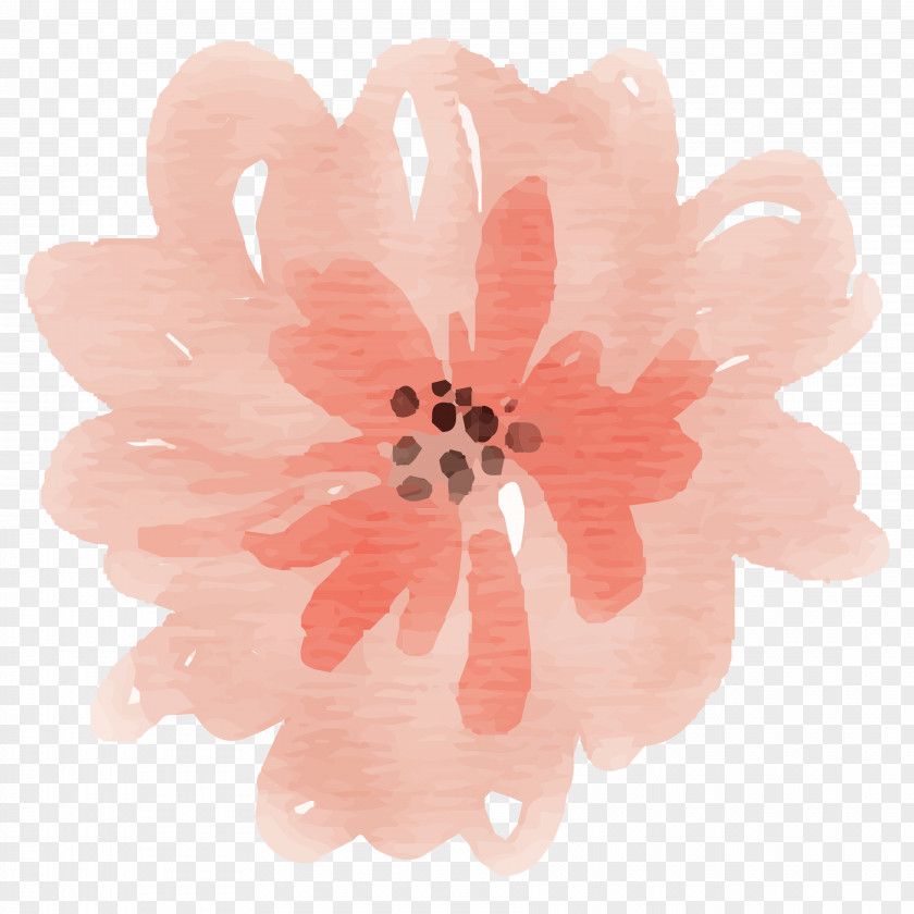Painting Watercolor Flower Clip Art PNG
