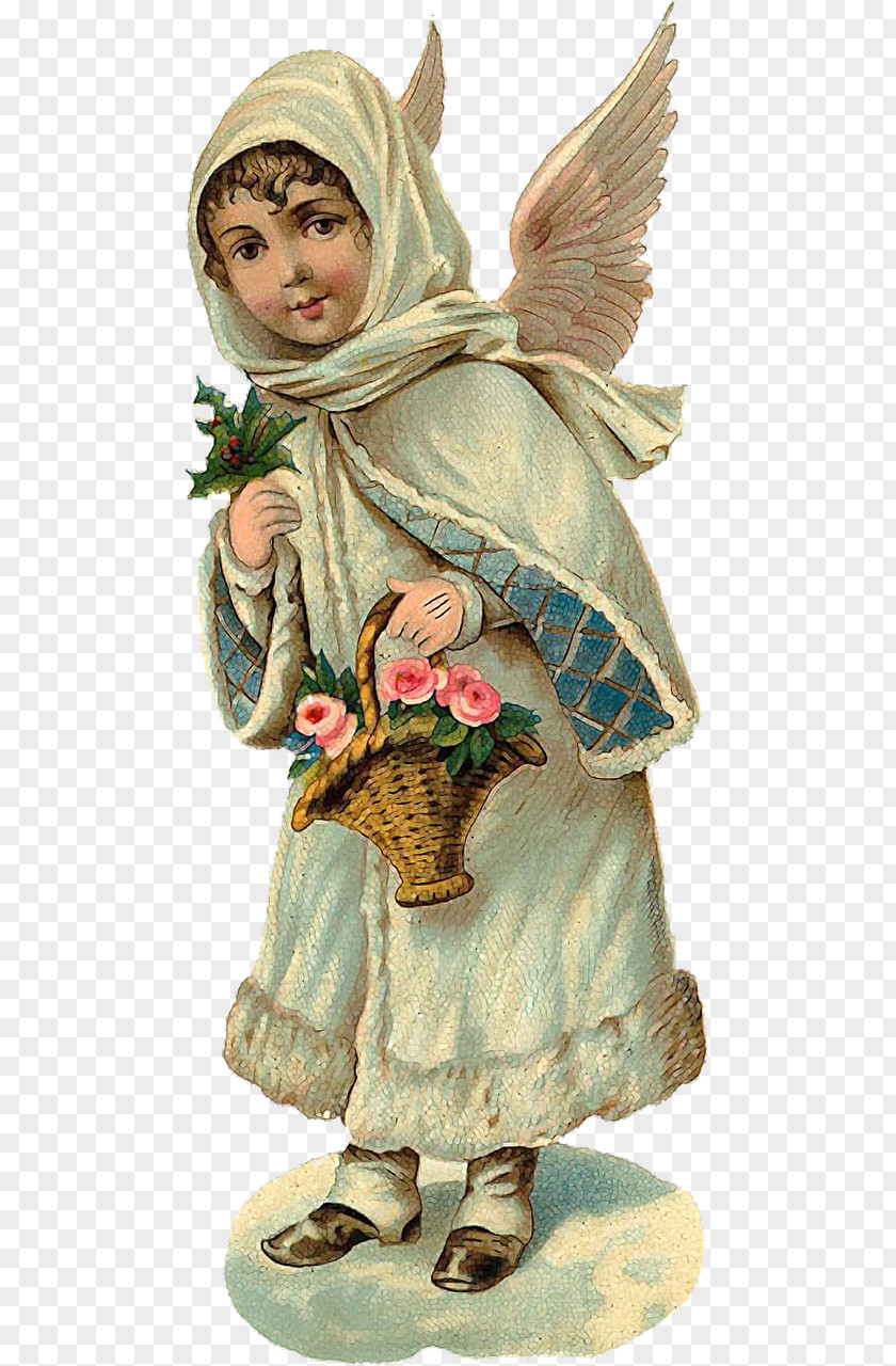 Christmas Angel Cherub Victorian Era Santa Claus Clip Art PNG