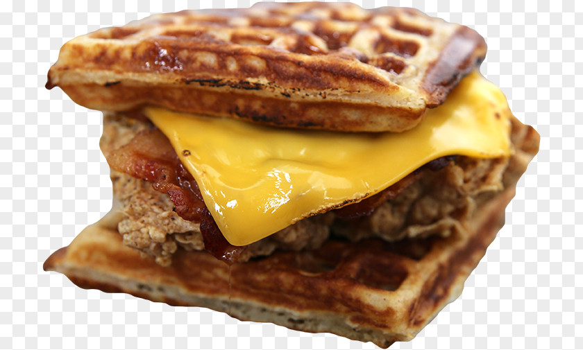 Junk Food Waffle Fast Cuisine Of The United States Breakfast Sandwich PNG