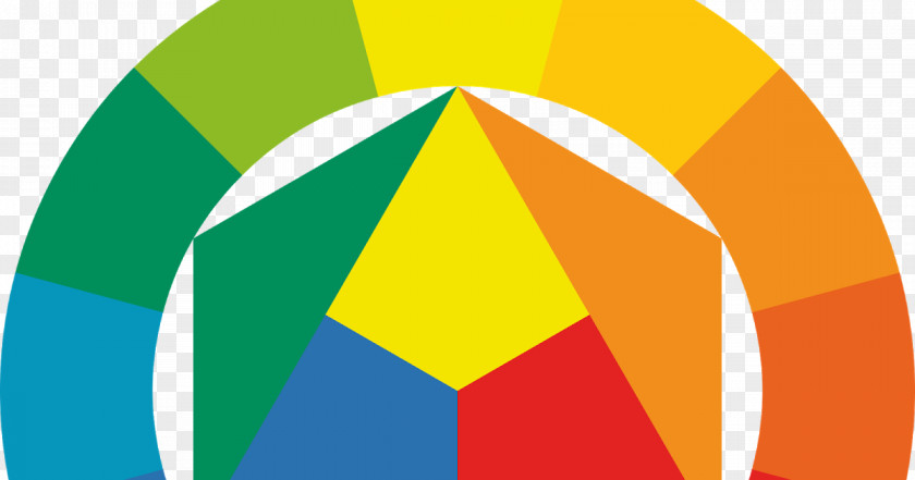Painting Bauhaus Color Wheel Primary Complementary Colors PNG