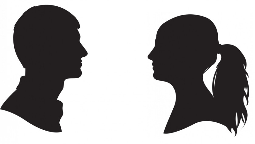Profile Silhouette Drawing Clip Art PNG