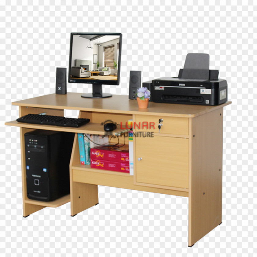 Table Laptop Desktop Computers Furniture PNG