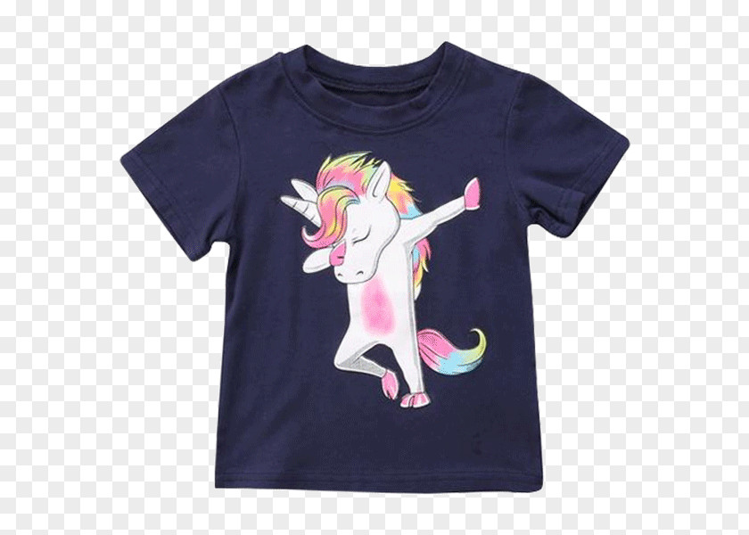 Unicorn Dance T-shirt Sleeve Top Dab PNG