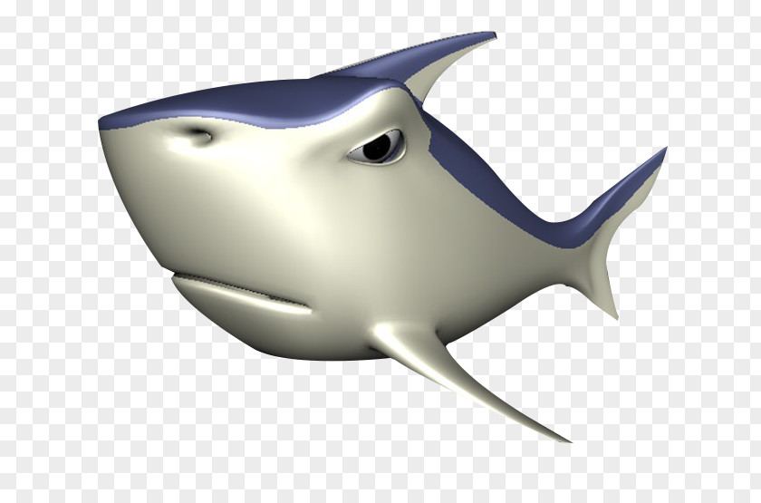 3d White Shark Great Download PNG