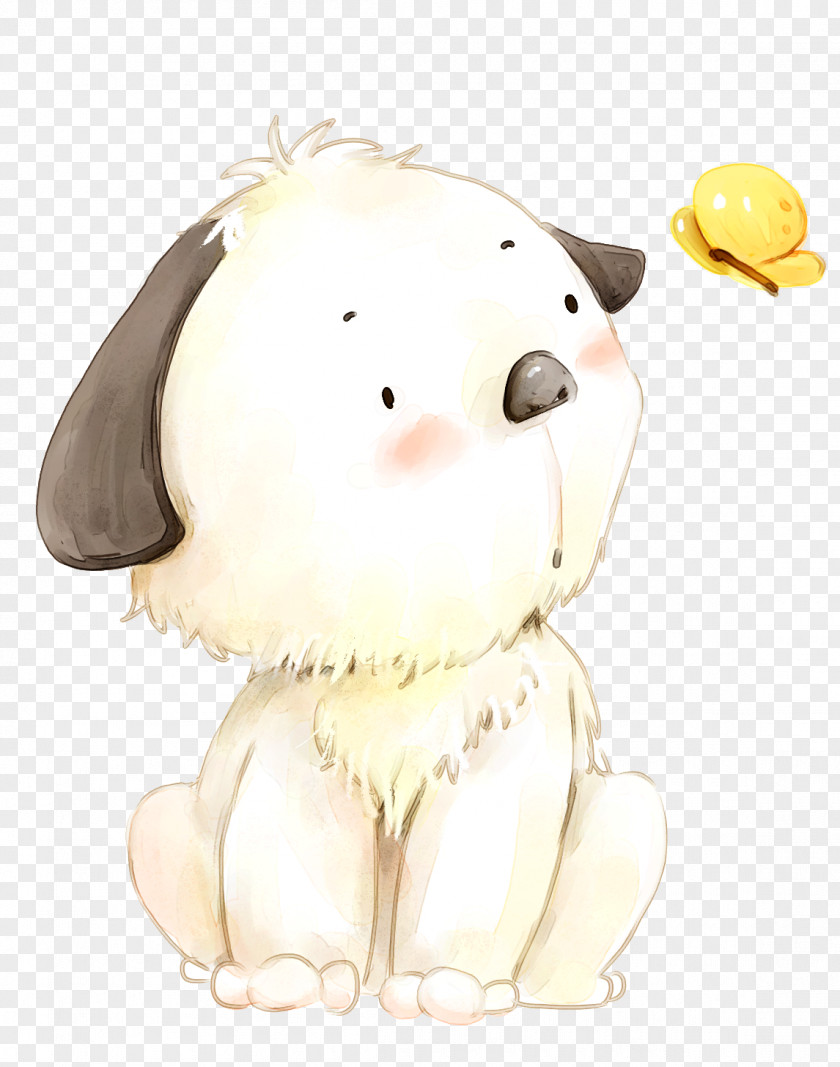 Cartoon Puppy Sapsali Cuteness Illustration PNG