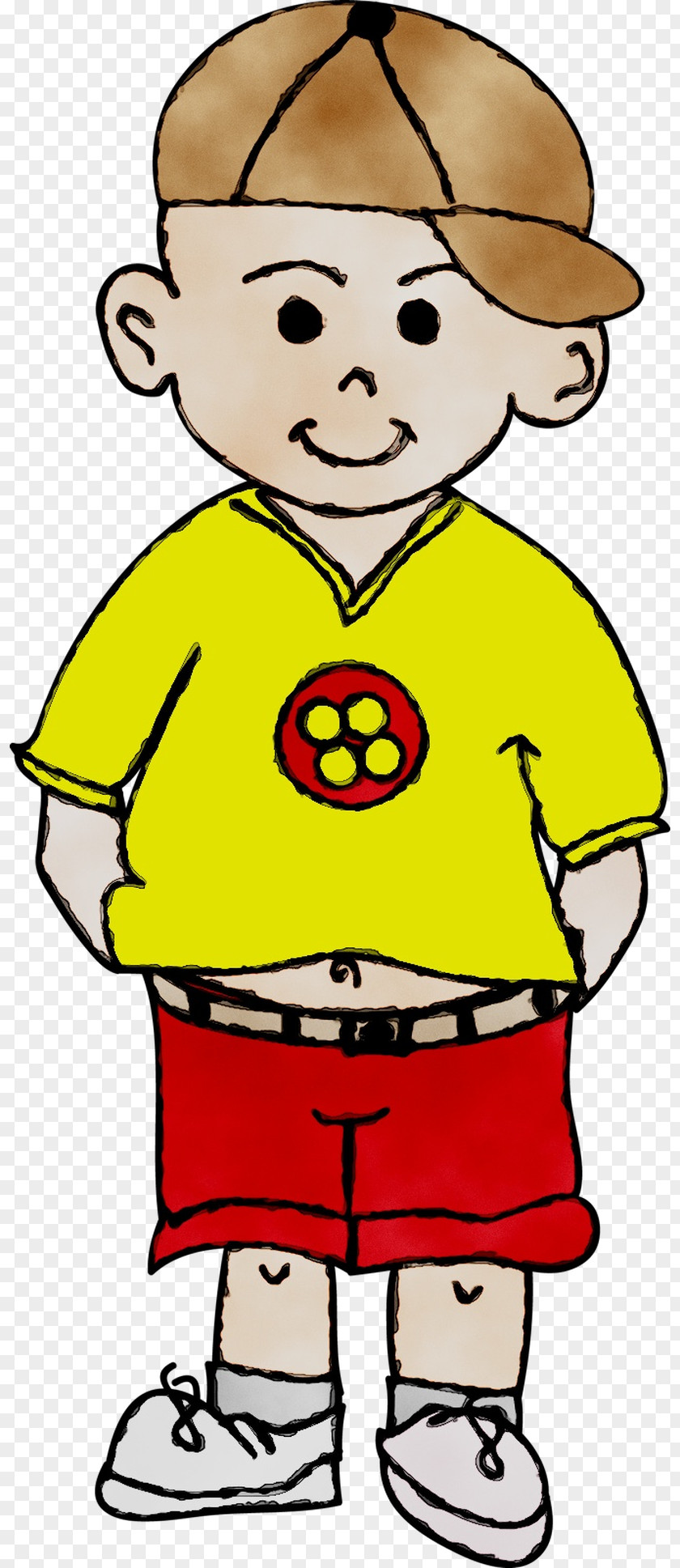 Clip Art Boy Illustration Human Behavior Yellow PNG