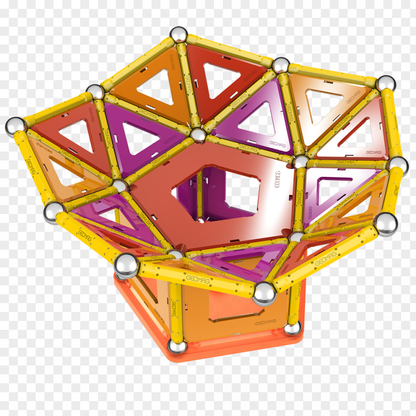Geom Geomag Construction Set Toy Block Building PNG