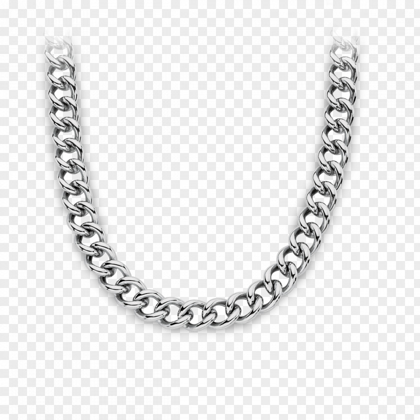 Gull Chain Necklace Jewellery Silver Gold PNG