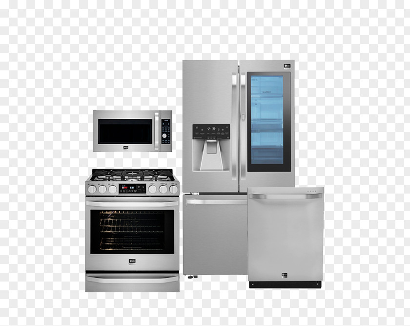 Kitchen Appliances LG Electronics Home Appliance Cooking Ranges Refrigerator Microwave Ovens PNG