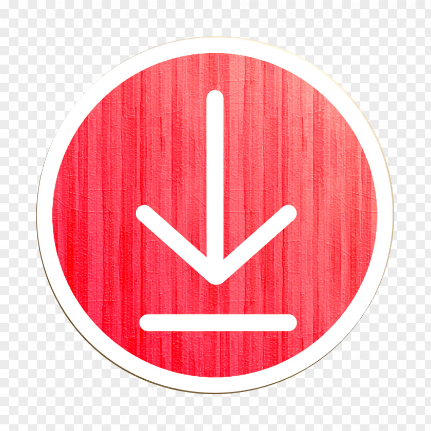 Smile Sign Arrow Down Icon Download Downloads PNG
