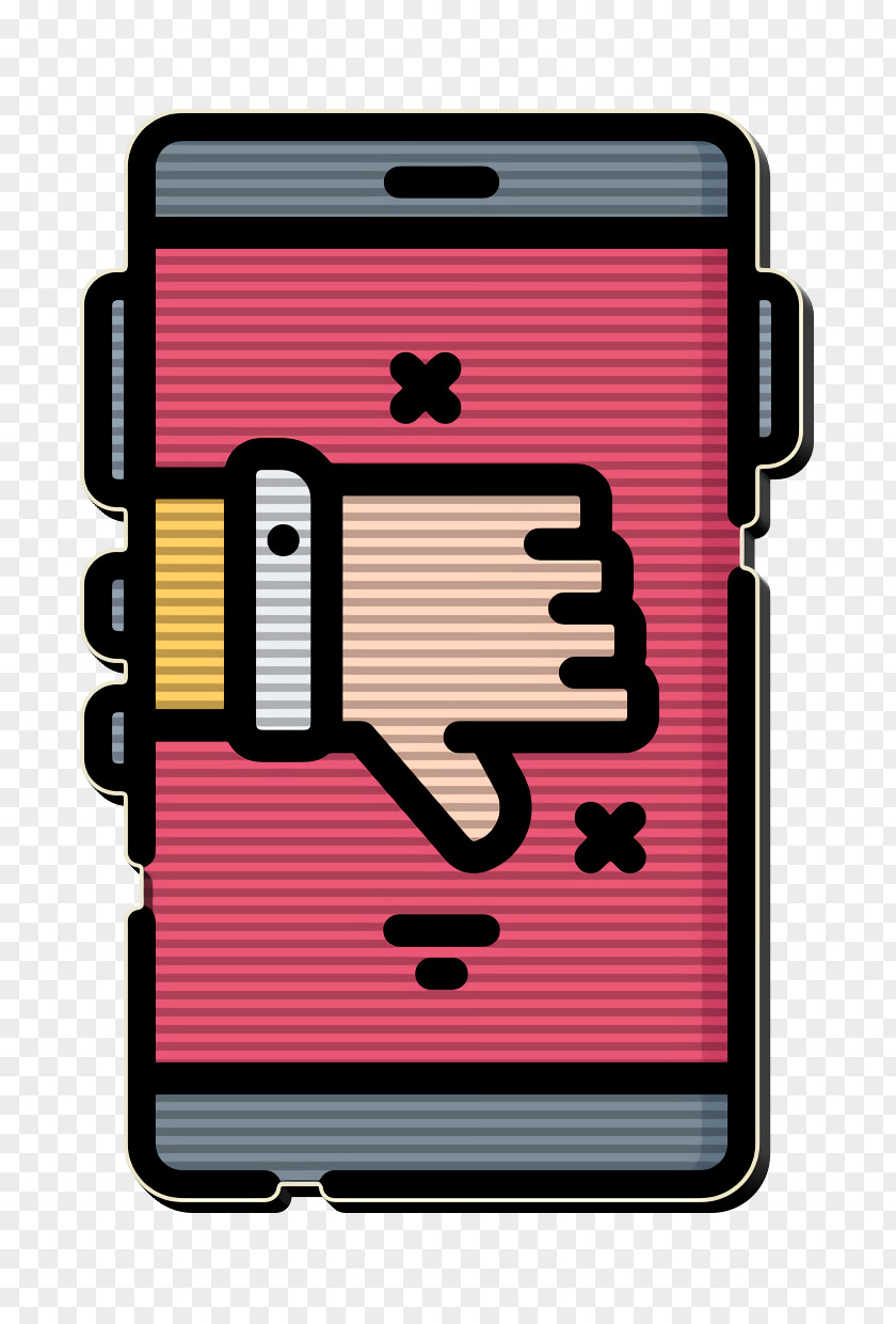 Social Media Icon Hands And Gestures Dislike PNG