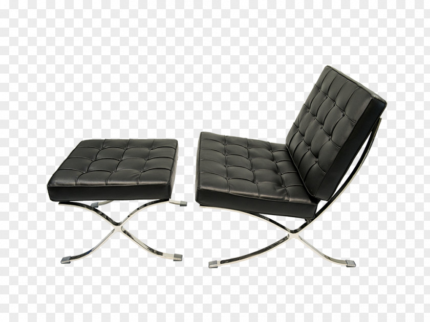 Table Barcelona Chair Couch Furniture PNG