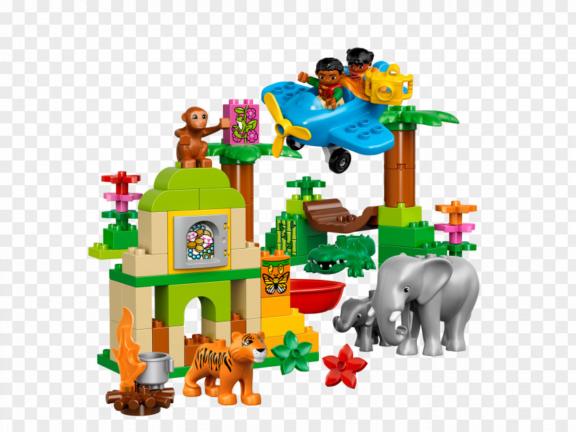 Toy Lego Duplo LEGO 10804 DUPLO Jungle The Group PNG