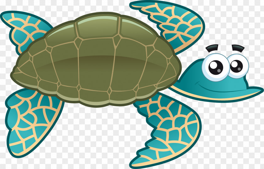 Turtle Sea Drawing PNG