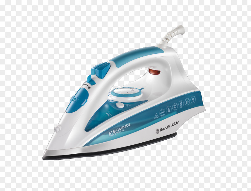 Clothes Iron Russell Hobbs Home Appliance Ironing Steam PNG