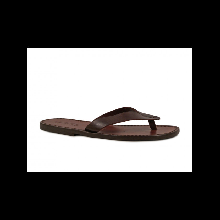 Sandal Flip-flops Leather Shoe For Men PNG