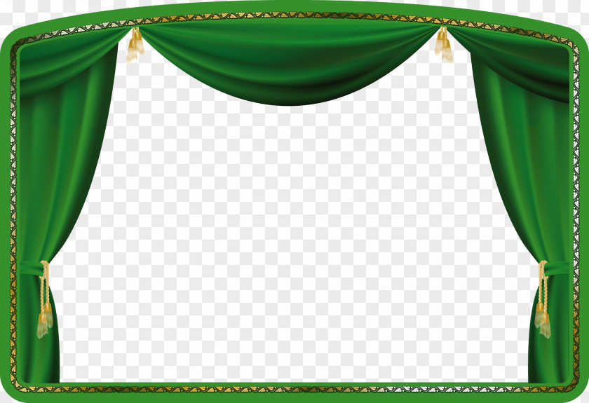 Scenes Theater Drapes And Stage Curtains Clip Art PNG