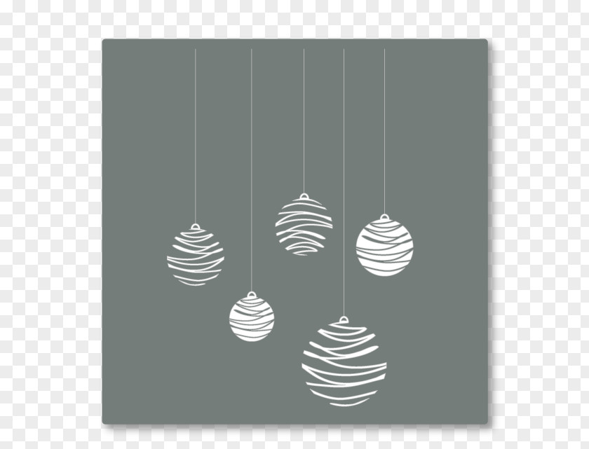 Baubles Transparent Christmas Ornament Decal PNG