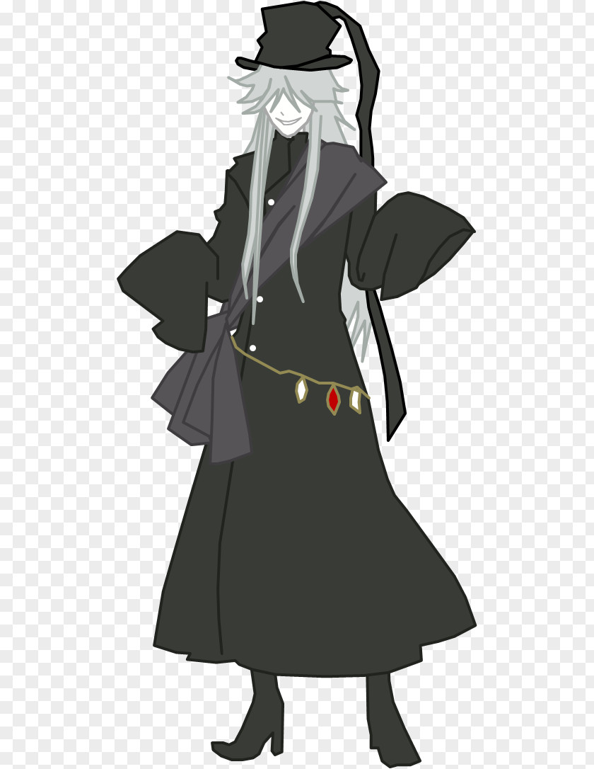 Cosplay Ciel Phantomhive Sebastian Michaelis William T. Spears Black Butler Costume PNG