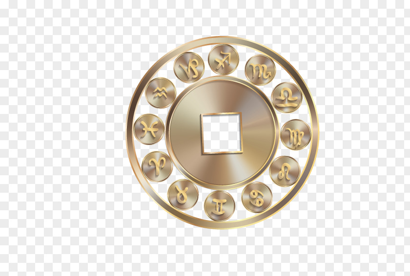 Creative New Year Coin Chinese PNG