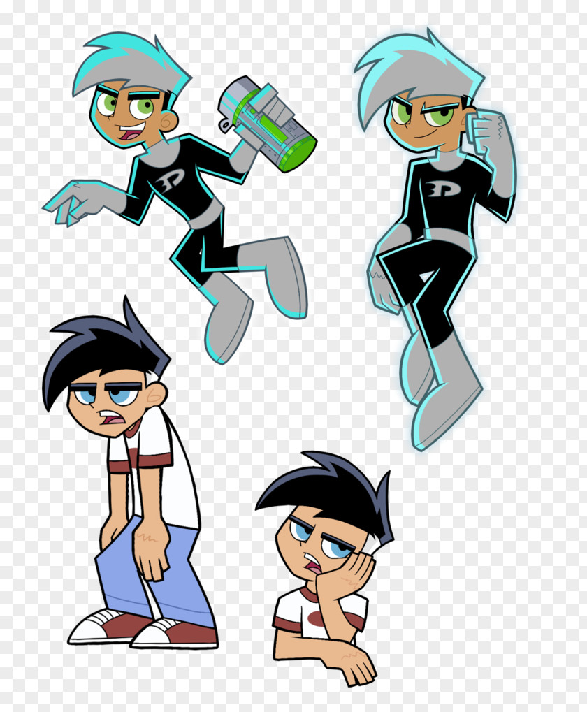 Ghost Dark Danny Dani Phantom DeviantArt Digital Art PNG