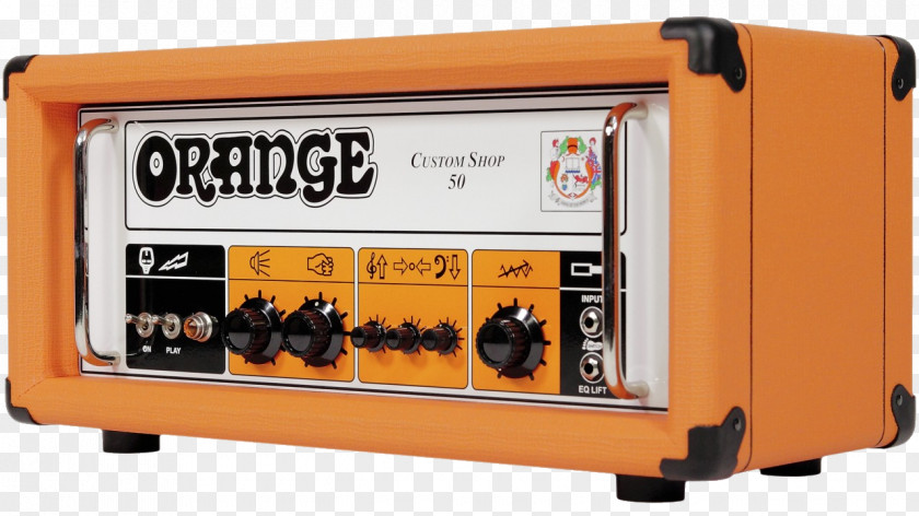 Guitar Amplifier Orange Music Electronic Company Electric Marshall Amplification PNG amplifier guitar Amplification, small lines clipart PNG