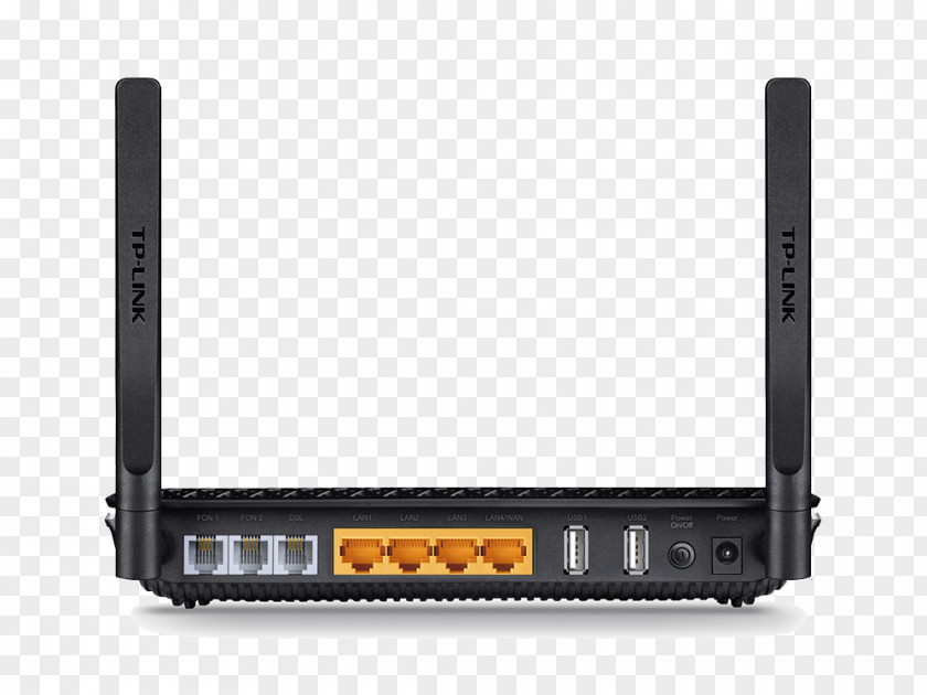 Tplink Gigabit Ethernet DSL Modem IEEE 802.11 Router PNG