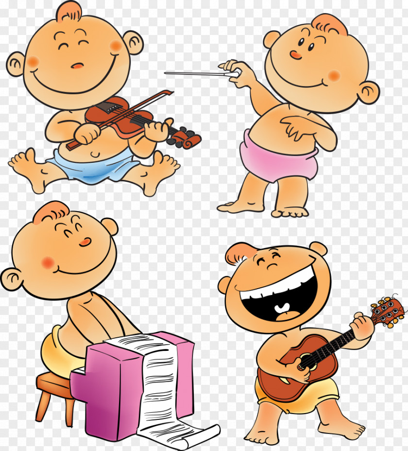 Vector Child Cartoon Comics PNG