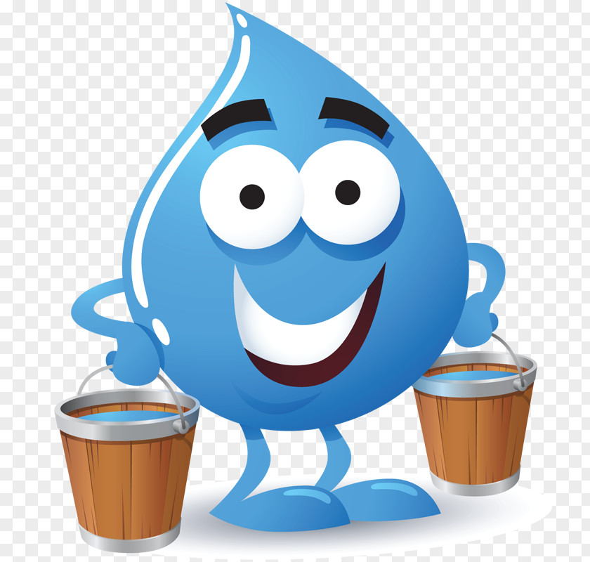 Water Drop Cartoon PNG