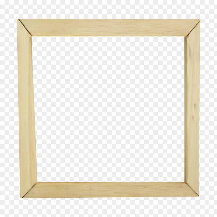 Wood Frame Square Area Picture Pattern PNG