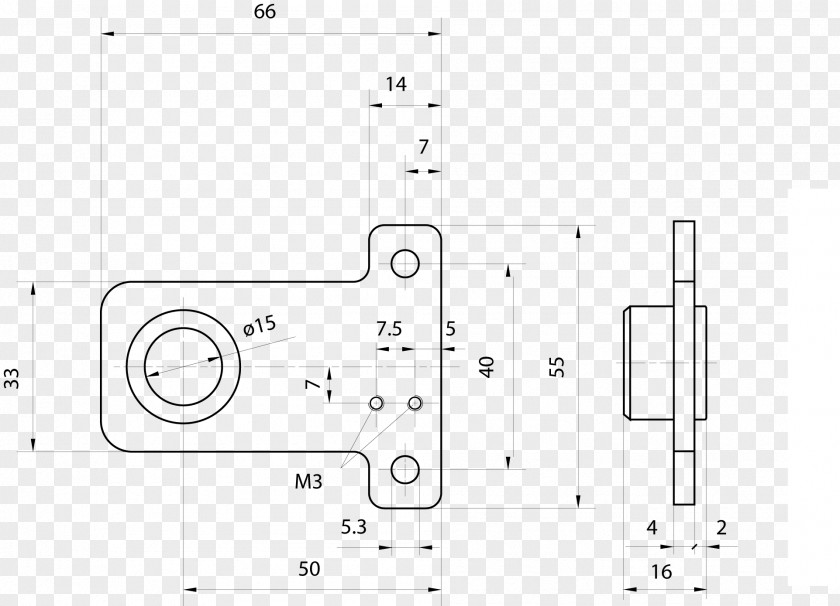 Design Technical Drawing White Font PNG