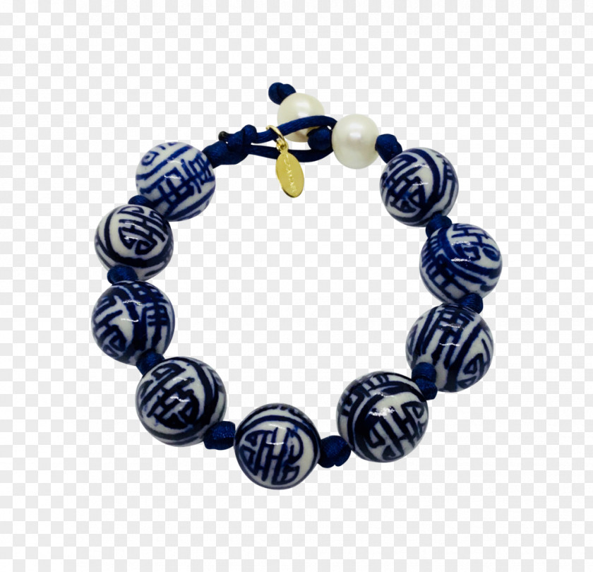 Hand Painted Bracelet Jewellery Clothing Accessories Bead Blue PNG