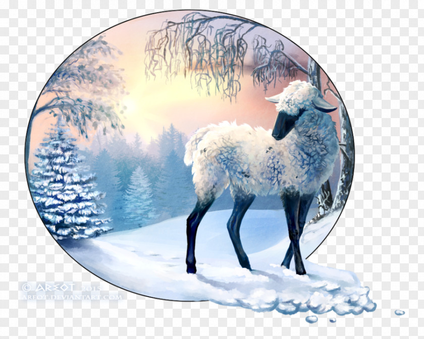 Reindeer Wildlife PNG