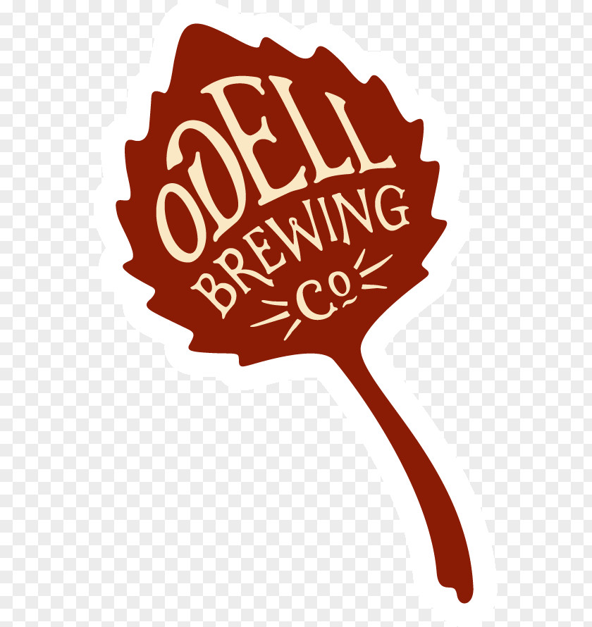 Rotated Odell Brewing Company Logo Brand Font PNG