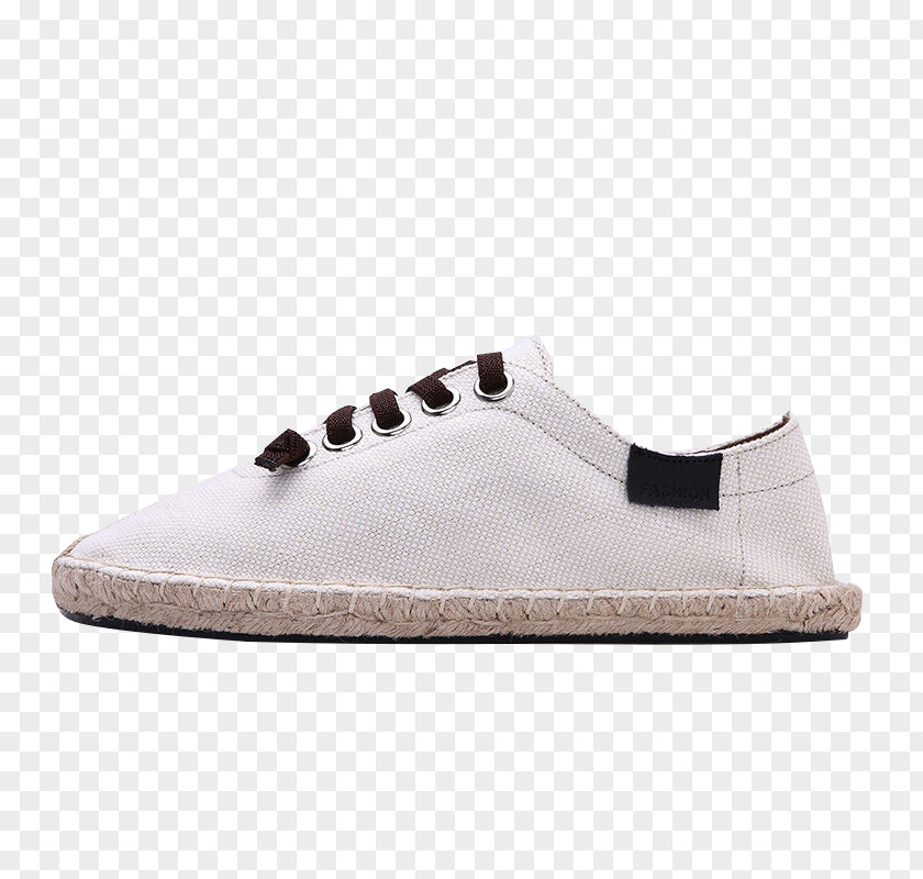 White Linen Men's Shoes Shoe Man PNG