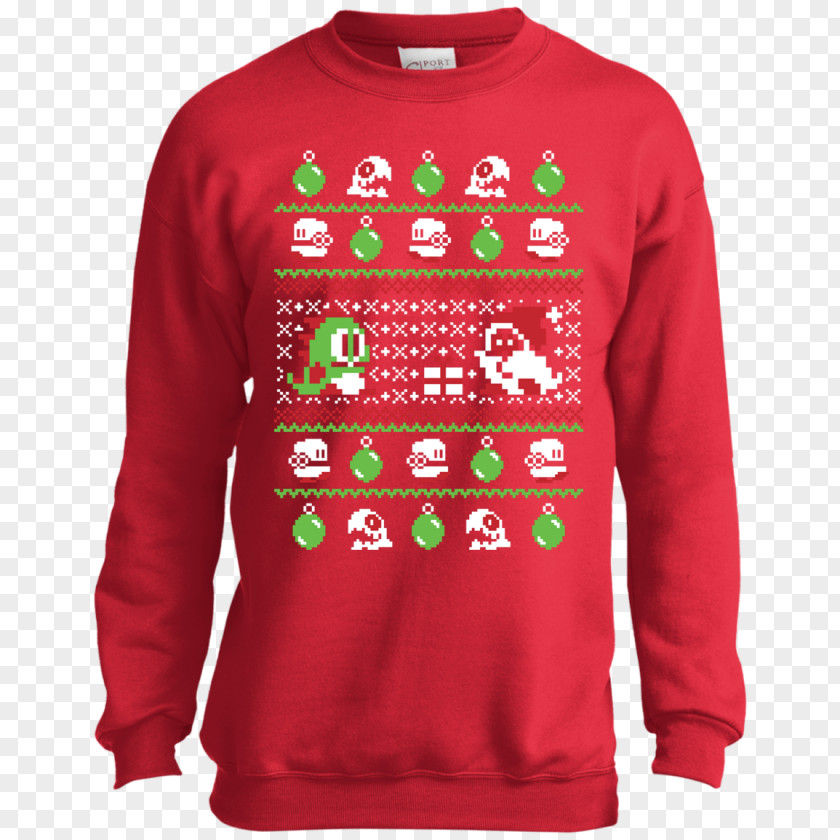 Christmas Jumper Long-sleeved T-shirt Sweater Hoodie PNG