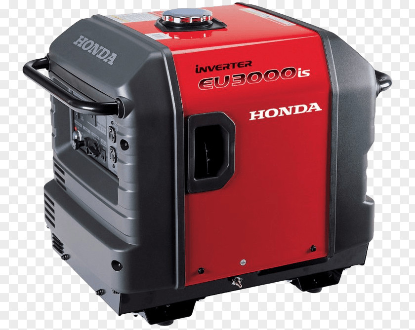 Honda Motor Company Electric Generator Engine-generator Power Equipment EU3000i Inverter Standby PNG