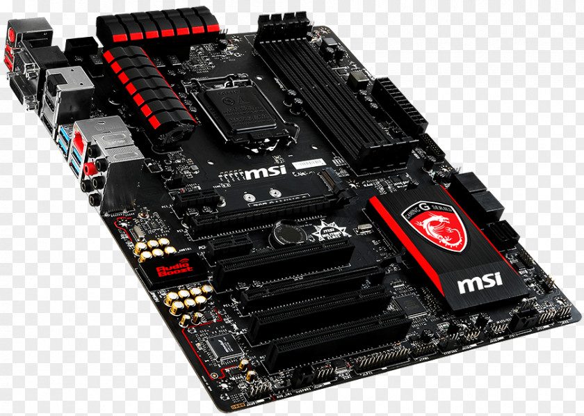 Intel LGA 1151 Motherboard MSI Z170A GAMING M5 PNG