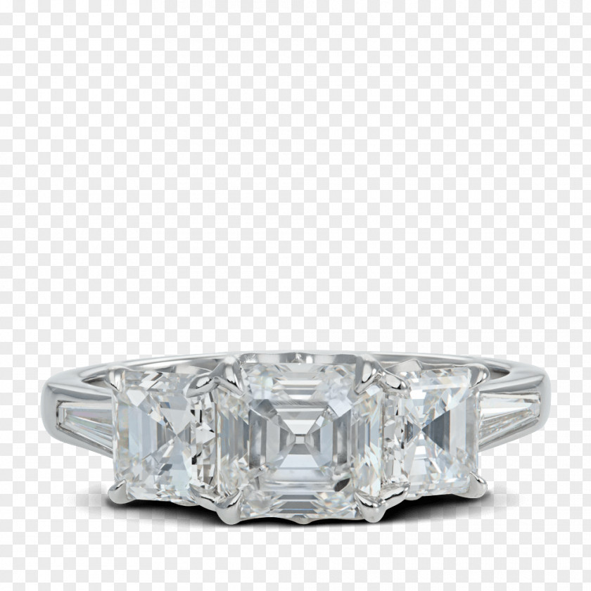 Ring Wedding Royal Asscher Diamond Company Engagement PNG