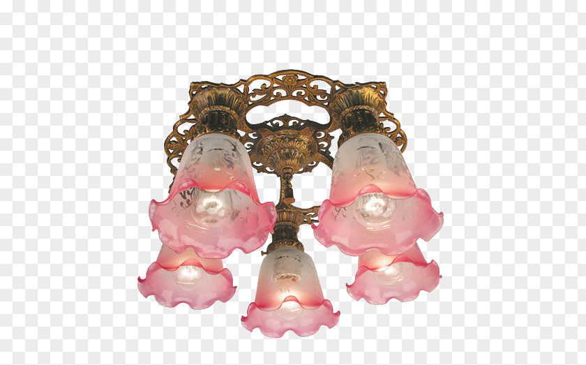 VICTORIAN AGE Light Fixture Lighting Ceiling Chandelier PNG
